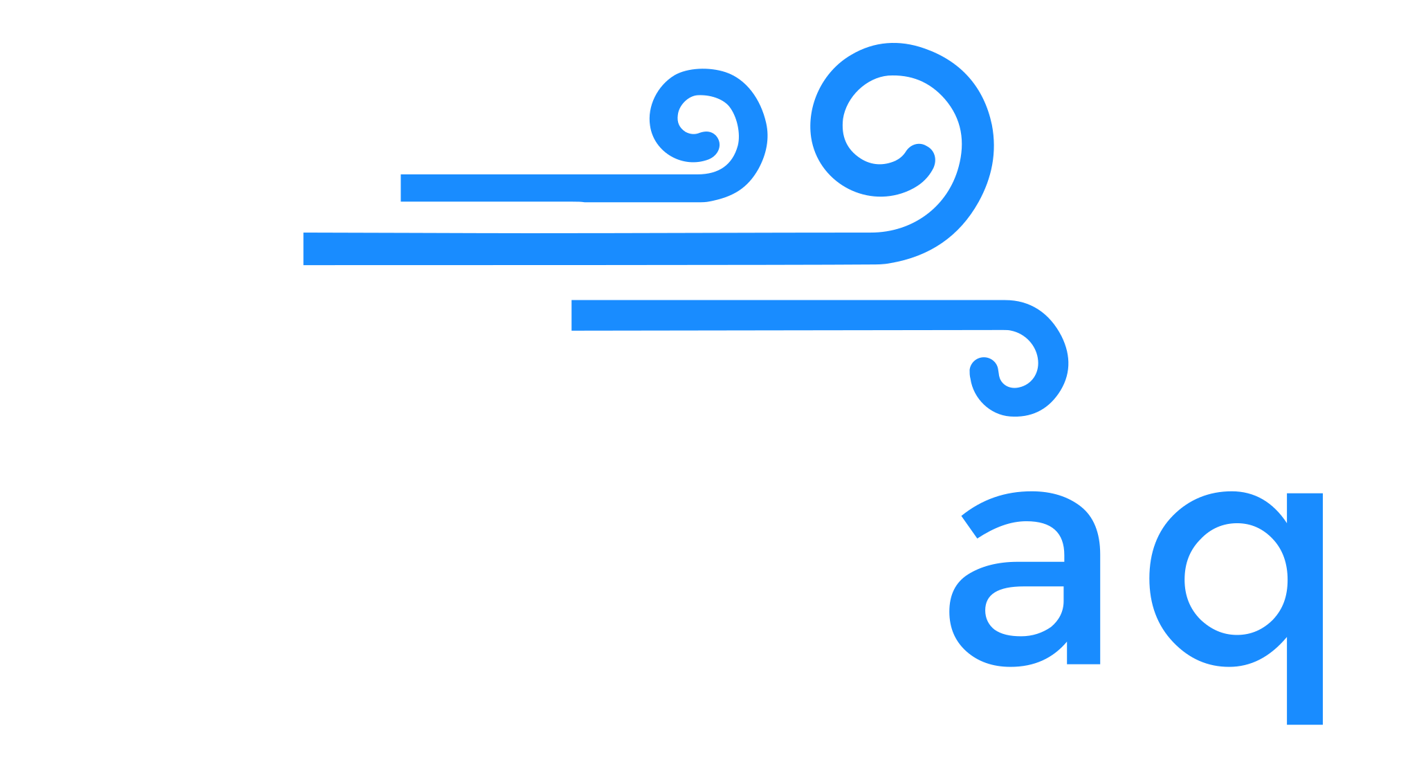 OpenAQ logo dark